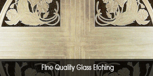 fine quality glass etching